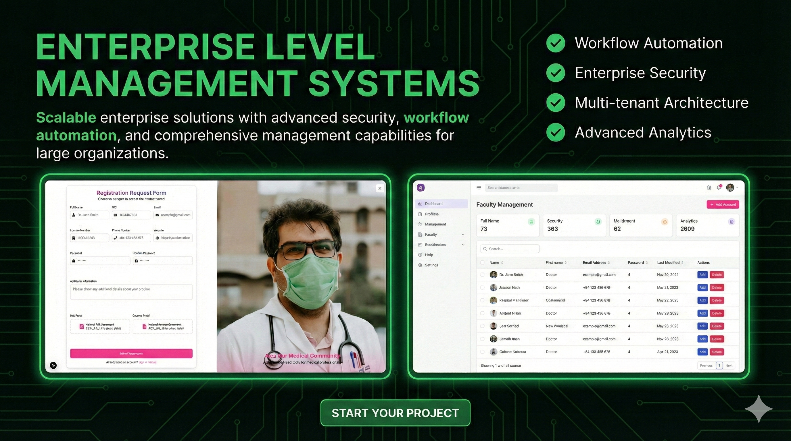 Enterprise Level Management Systems - Showcase 1